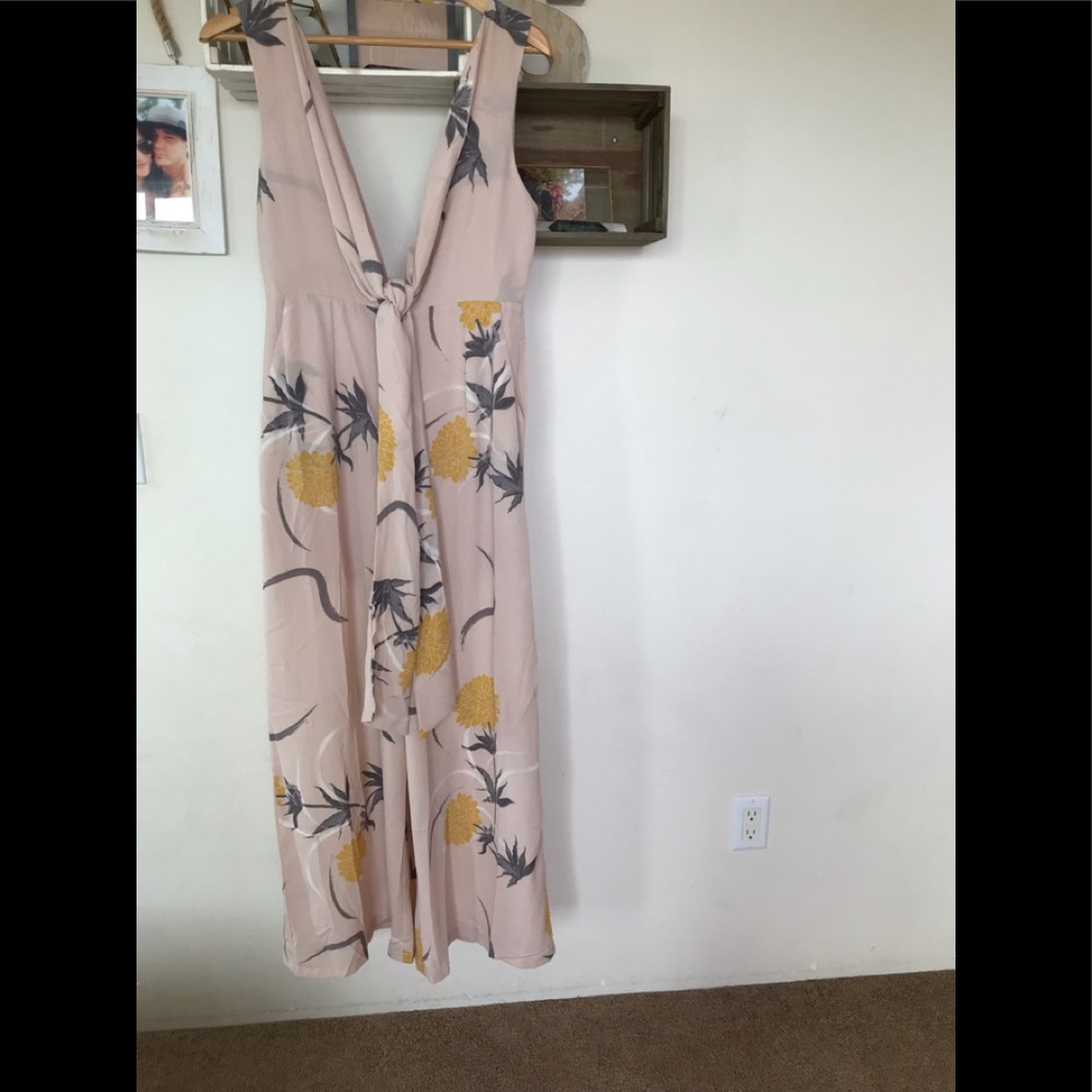 Blush pink floral Jumper